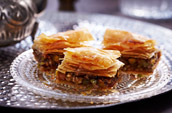 Mixed nut baklava