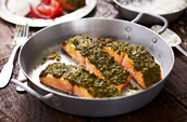 Indian spiced salmon