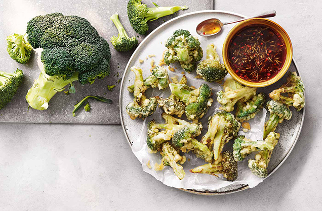 Tempura broccoli recipe