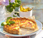 finest maple bacon & gruyere quiche (di)