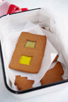 gingerbread stained glass