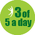 3 of you five-a-day