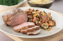 Lamb Roast with a Crunchy Fig Stuffing