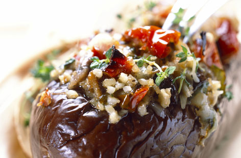 Aubergine farcie