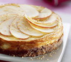 Apple cheesecake