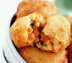 Scottish salmon croquettes