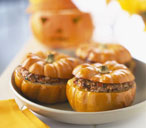 Mini stuffed pumpkins