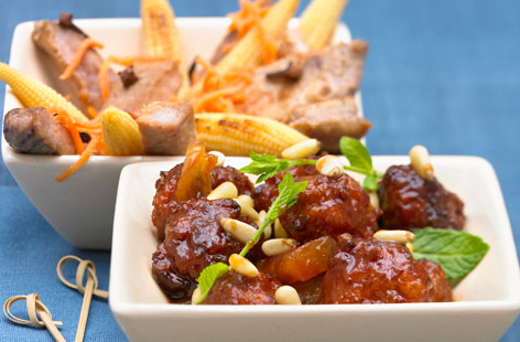 112364 Chinese five spice pork balls and caramel pork HERO
