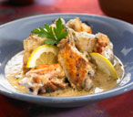 Baked chicken with yogurt & lemon