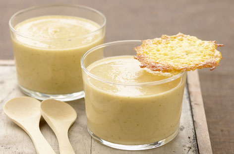 Artichoke and coriander gazpacho