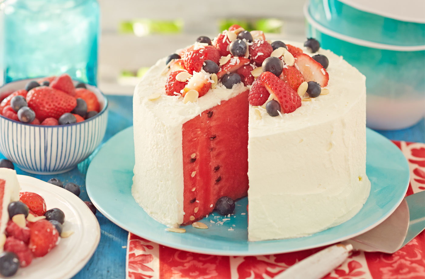 Watermelon Cake Watermelon Recipes Tesco Real Food