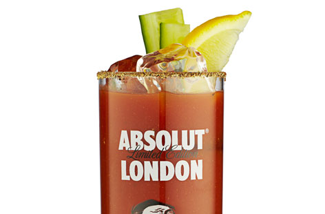 Absolut london bloody mary