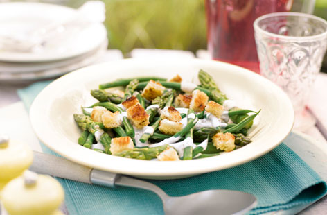 Asparagus and green beans T