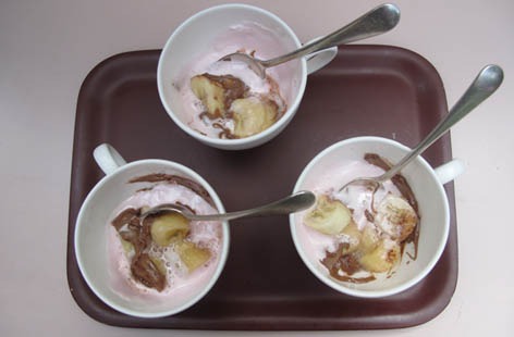 BANANA AND CHOCOLATE BBQ