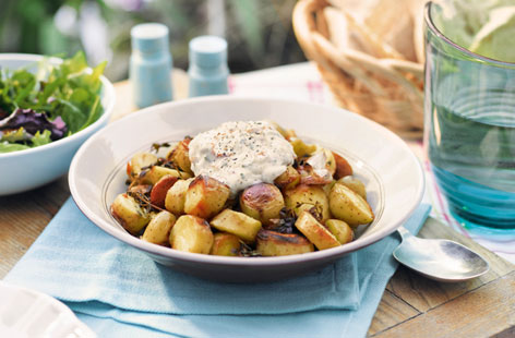 BBQ style roast potatoes TH