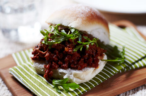 BEEF sloppyJoes He