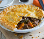 Beef and Guinness pie