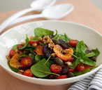 Beetroot and satsuma salad 