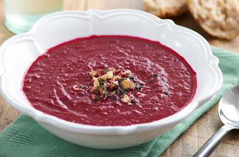 Beetroot horseradish soup HERO
