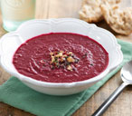 Beetroot & horseradish soup