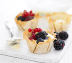 Blackberry summer tarts