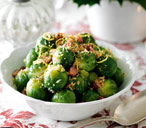 Brussels sprouts with lemon crumbs THUMB