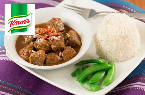 Chris's Burmese lemon beef curry