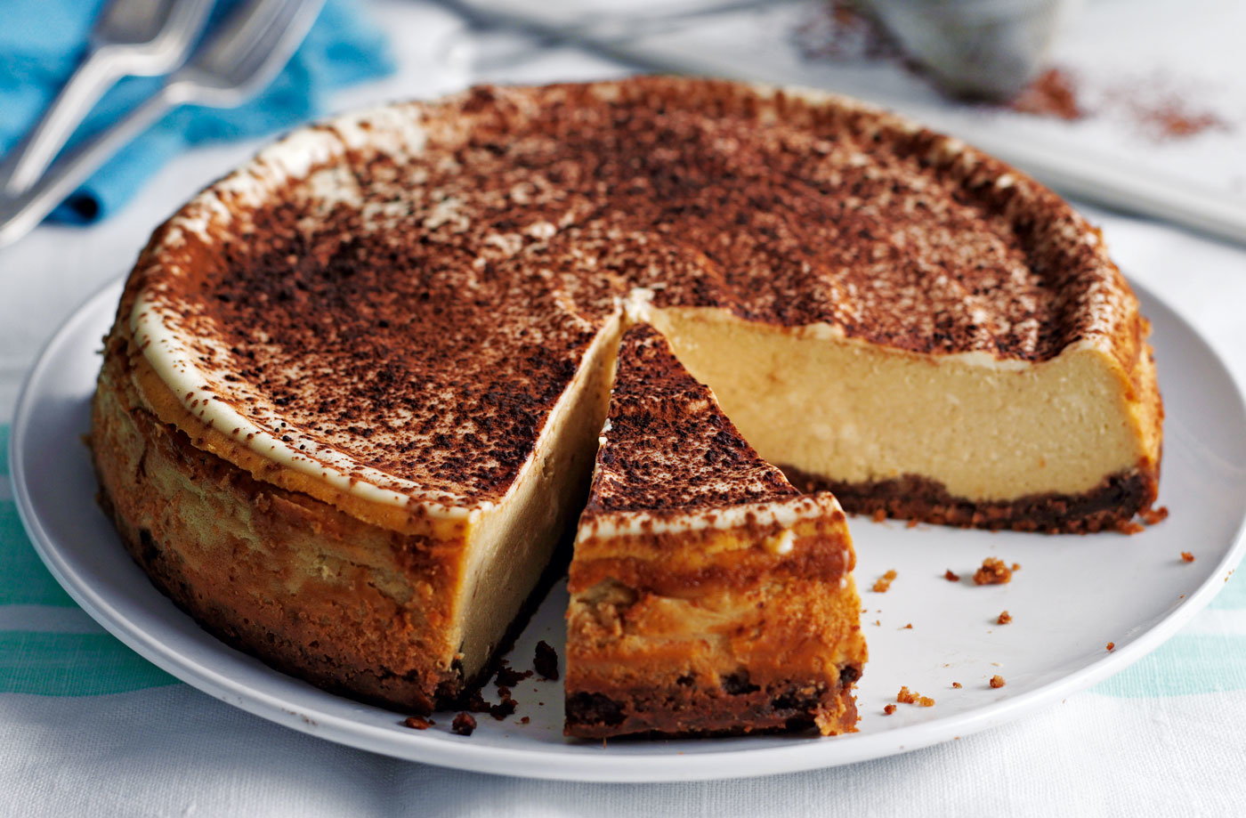 Cappuccino cheesecake | Tesco Real Food