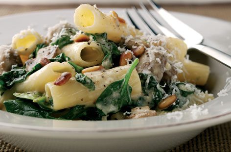 Carbonara style pasta 472x3