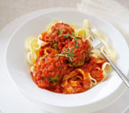 Chicken and parsley meatballs 