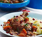 Chicken and pomegranate tagine