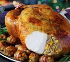 Citrus rosemary roasted turkey