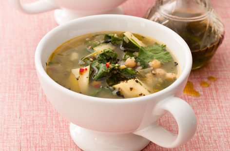 Courgette chickpea soup HERO