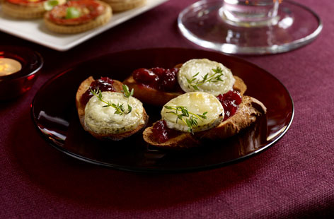Cranberry and goats cheese bruschettas thumbnail 2357240b b13d 4ff8 98fe 139db1ce515e 0 146x128