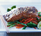 Tea smoked salmon 