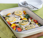 Fish tray bake