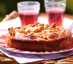 Gooseberry and yogurt cake