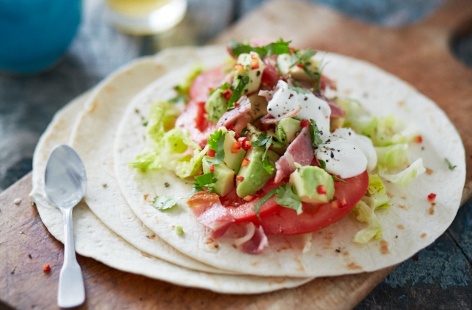 BLT fajitas