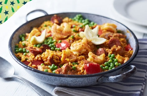 Cheat’s paella 