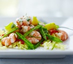 Prawn and mango salad