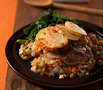 Hearty lamb & barley hotpotTHUMB