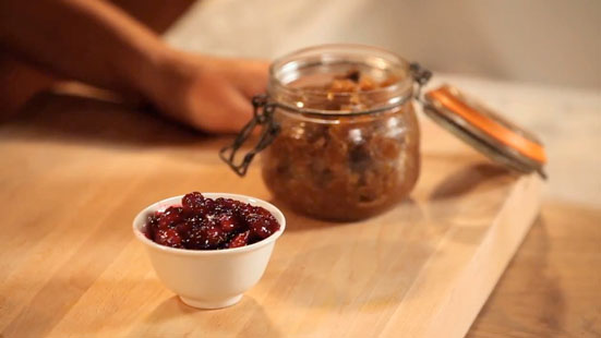 How to Make Cranberry Sauce and Apple Chutney   Tesco Real Food