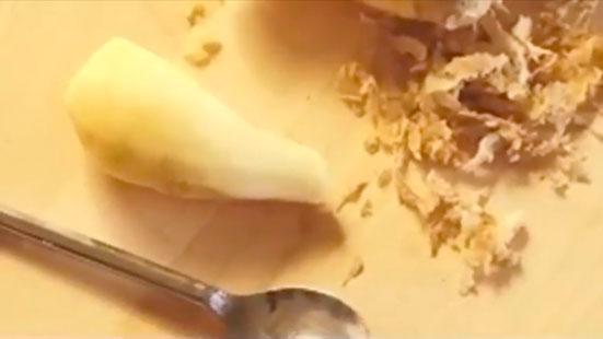 How to Peel Ginger