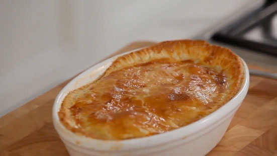 How to make chicken pie recipe