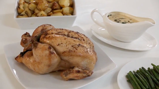 How to make delicious roast chicken with Matt Dawson