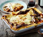 Baked vegetable lasagne