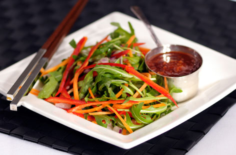 Japanese rocket salad