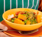 Kids' vegetable curry