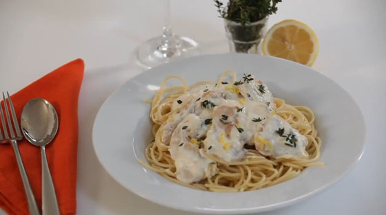 Matt Dawson  How to Make Chicken & Thyme Spaghetti