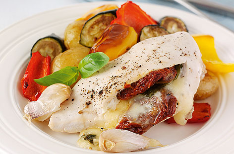 Mozzarella Stuffed Chicken